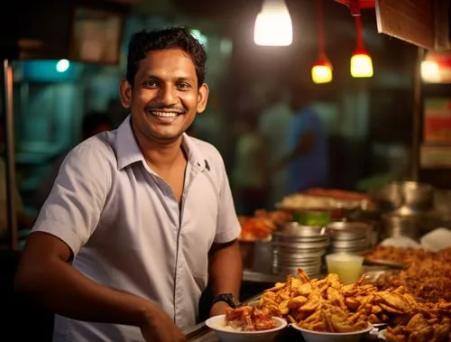 Happy shopkeeper with FriendLoan